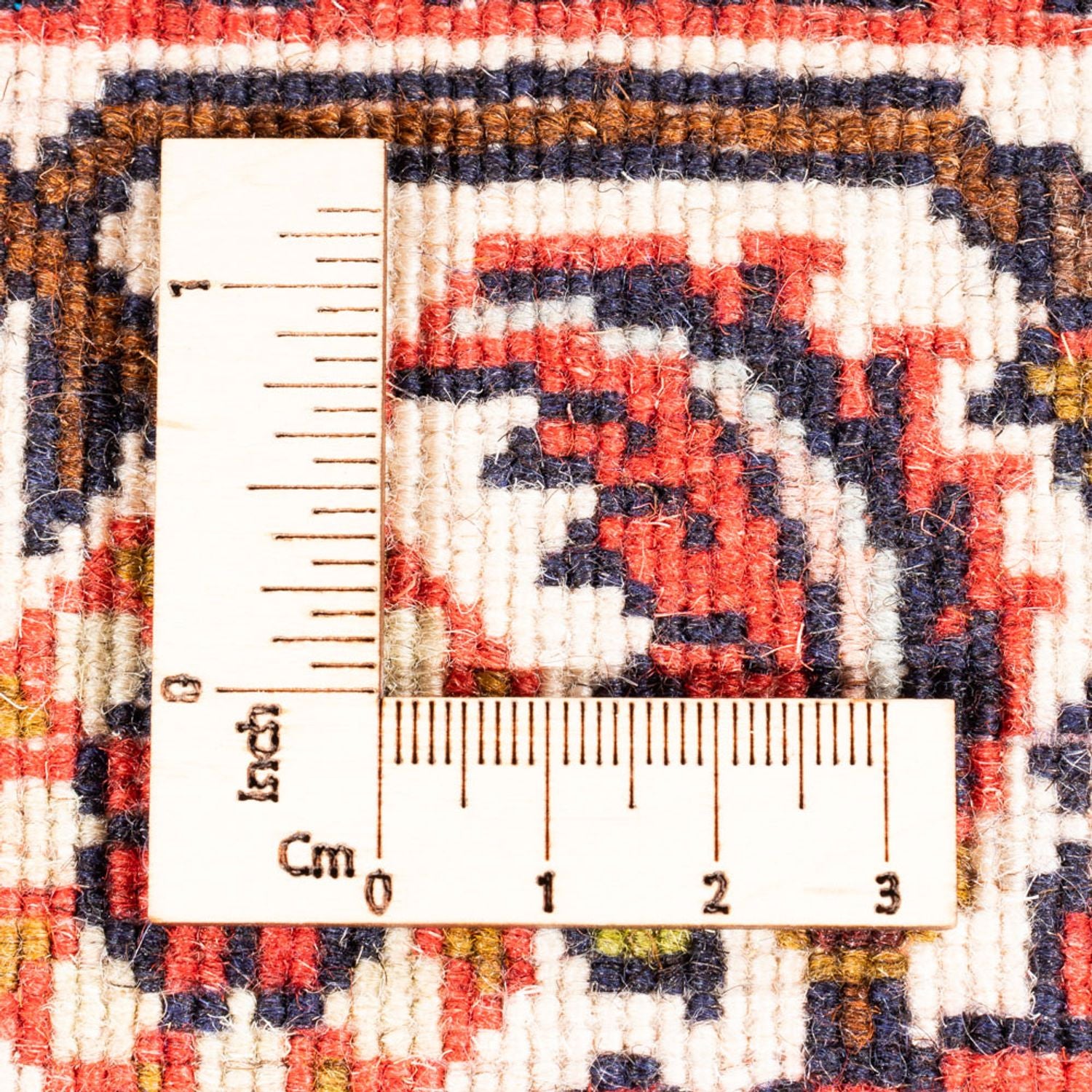 Persisk tæppe - Bijar - Royal - 178 x 108 cm - rød