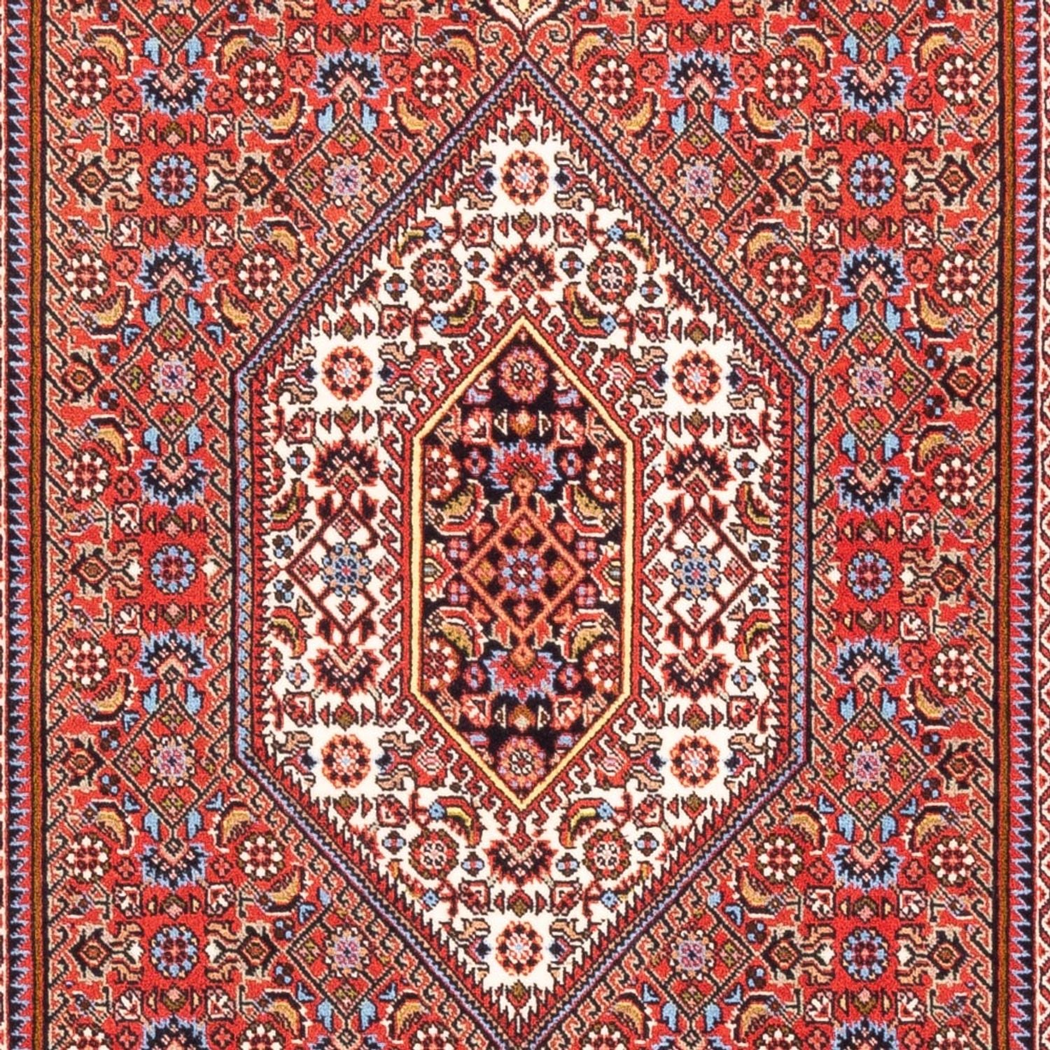 Persisk tæppe - Bijar - Royal - 186 x 106 cm - rød