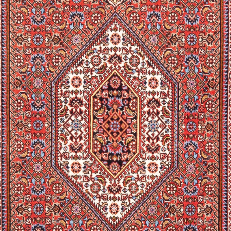 Persisk tæppe - Bijar - Royal - 186 x 106 cm - rød