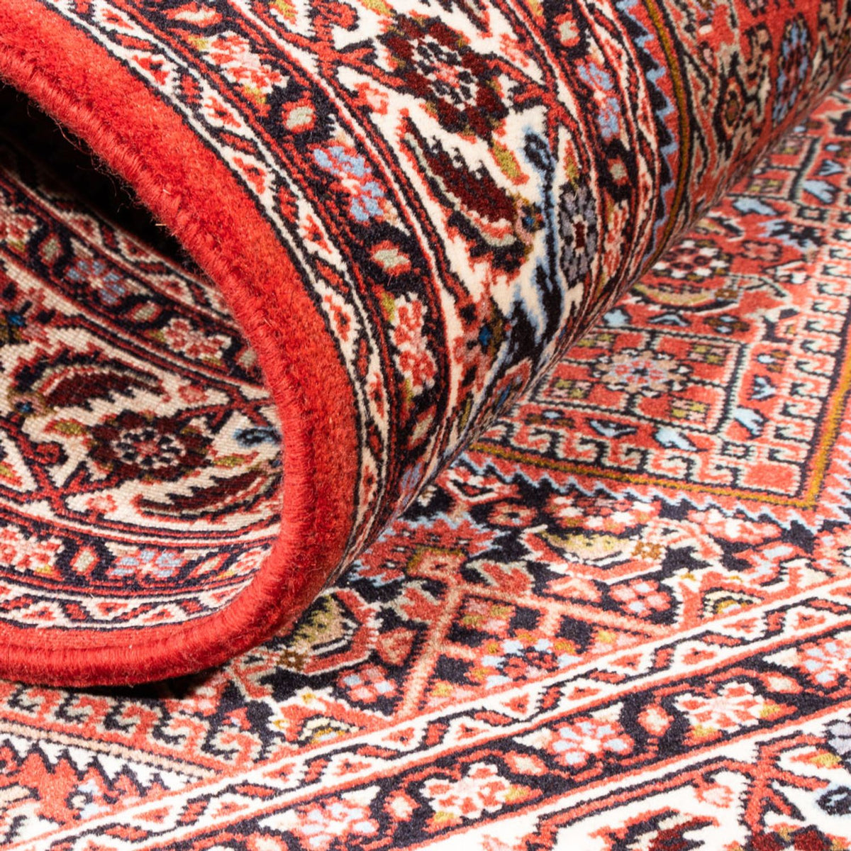 Persisk tæppe - Bijar - Royal - 186 x 106 cm - rød