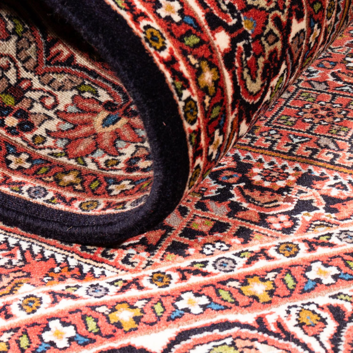 Persisk tæppe - Bijar - Royal - 185 x 109 cm - rød