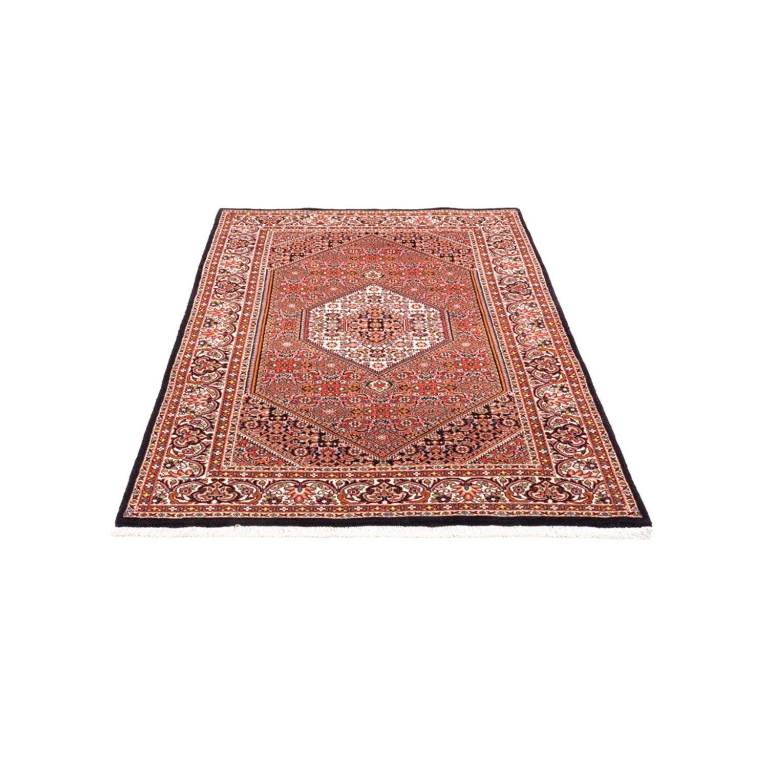 Persisk tæppe - Bijar - Royal - 185 x 109 cm - rød