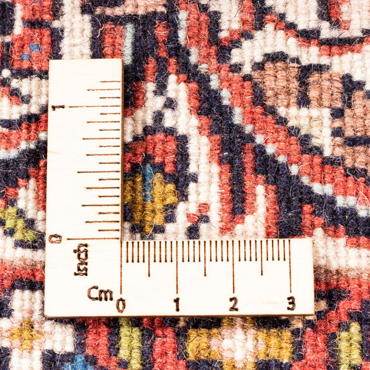 Persisk tæppe - Bijar - Royal - 185 x 109 cm - rød