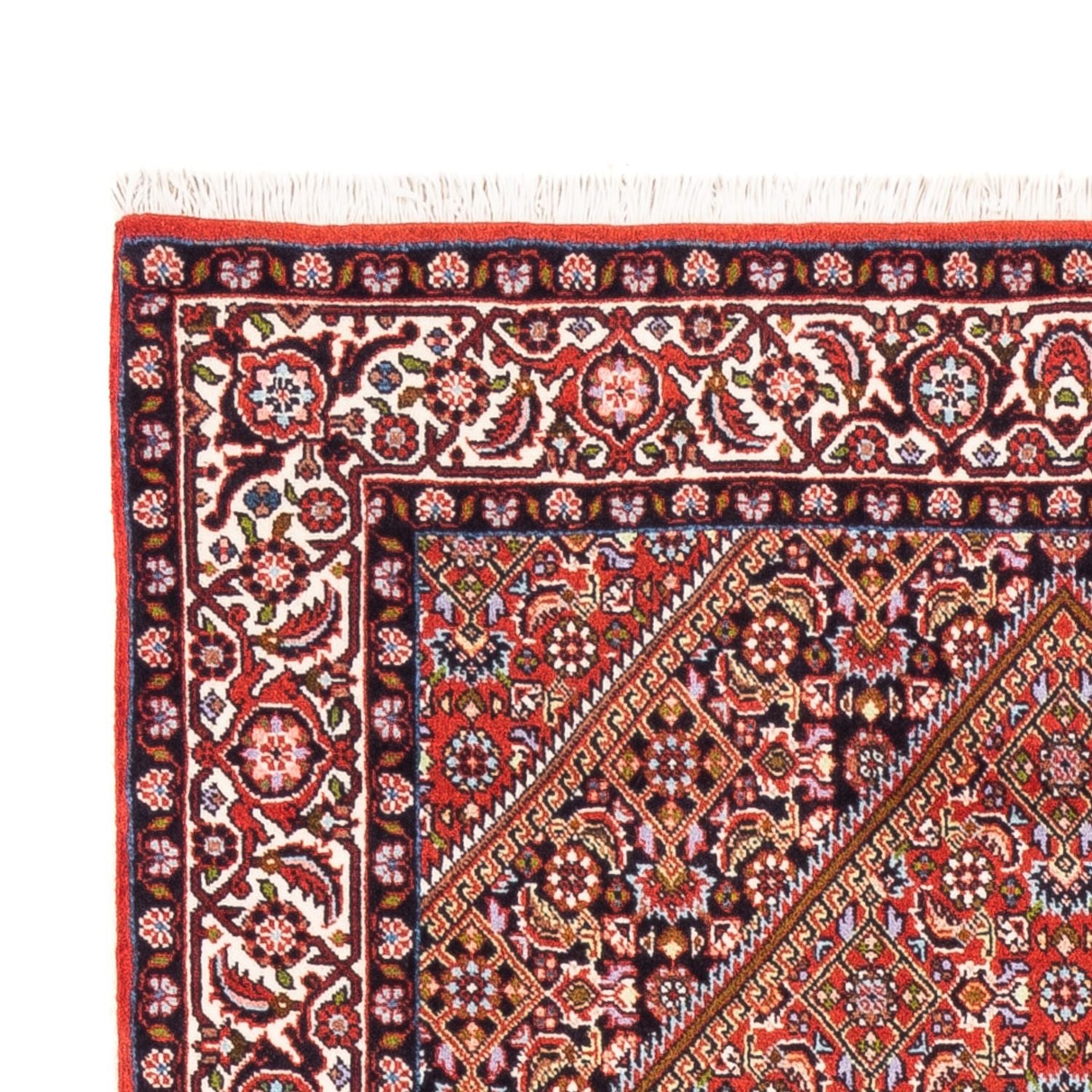 Persisk tæppe - Bijar - Royal - 176 x 108 cm - rød