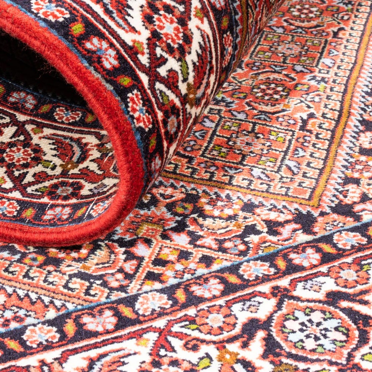 Persisk tæppe - Bijar - Royal - 176 x 108 cm - rød