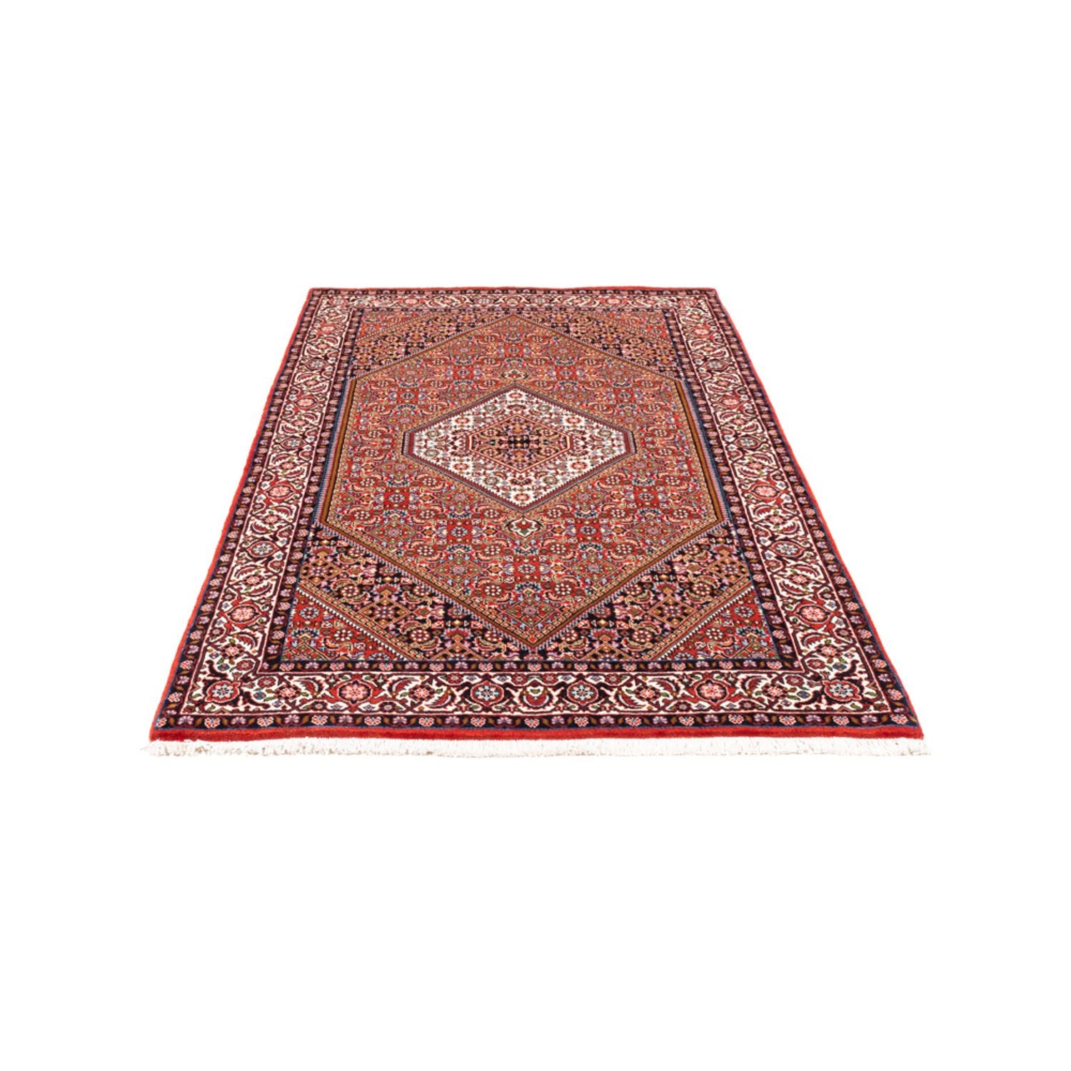 Persisk tæppe - Bijar - Royal - 176 x 108 cm - rød