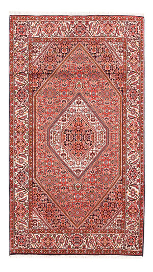 Persisk tæppe - Bijar - Royal - 177 x 109 cm - rød