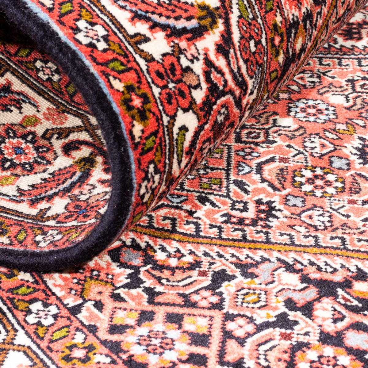 Persisk tæppe - Bijar - Royal - 177 x 109 cm - rød