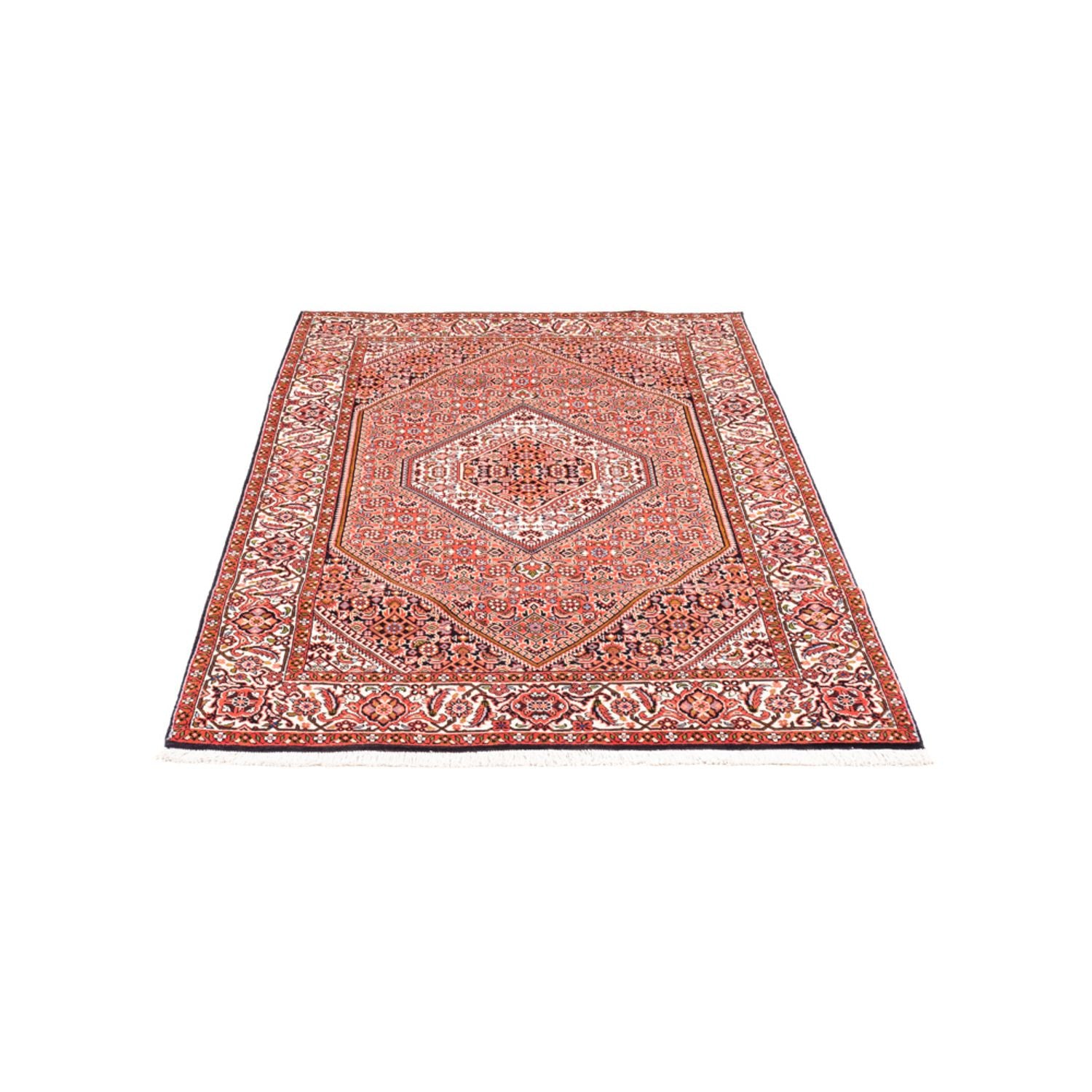 Persisk tæppe - Bijar - Royal - 177 x 109 cm - rød