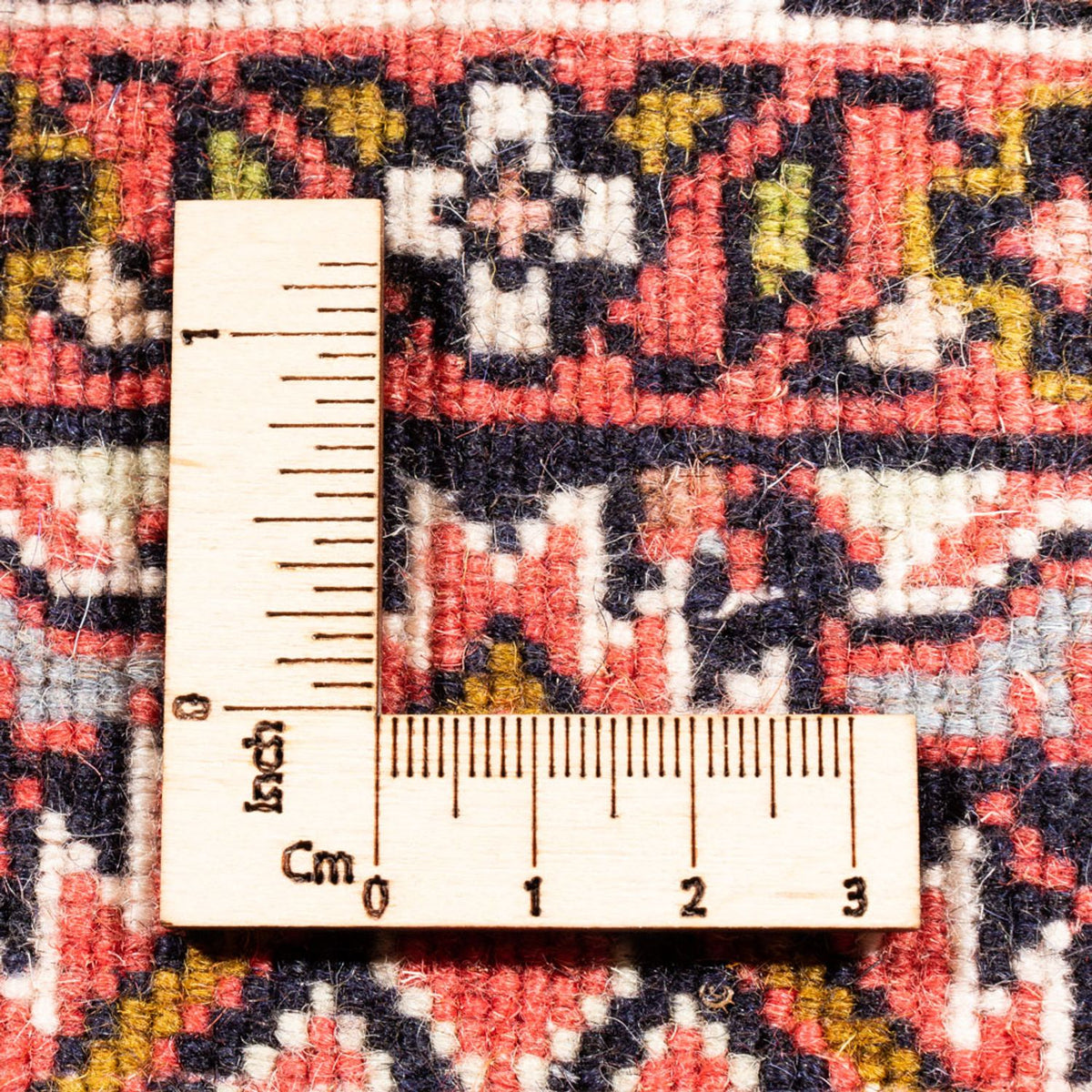 Persisk tæppe - Bijar - Royal - 177 x 109 cm - rød