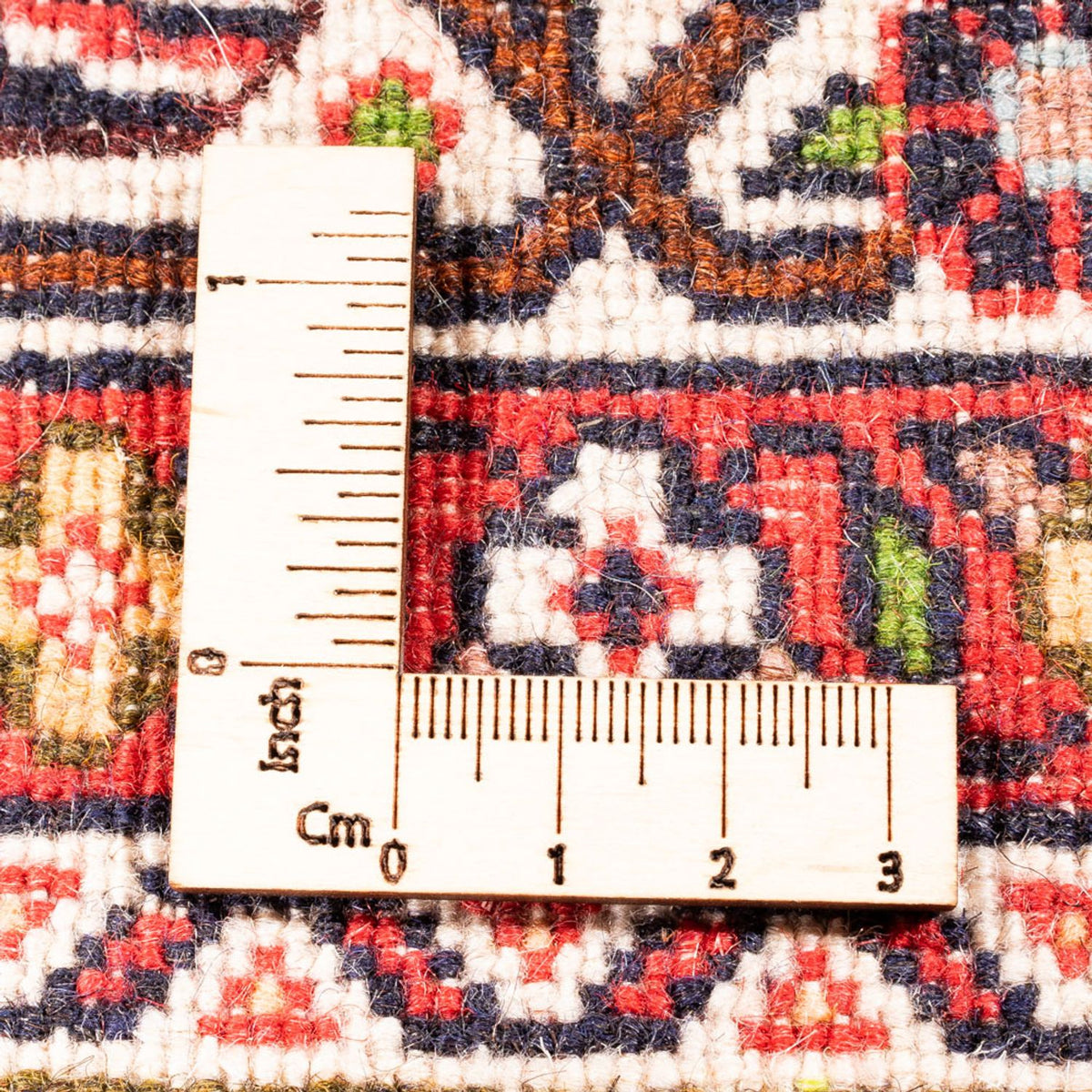 Persisk tæppe - Bijar - Royal - 178 x 110 cm - rød