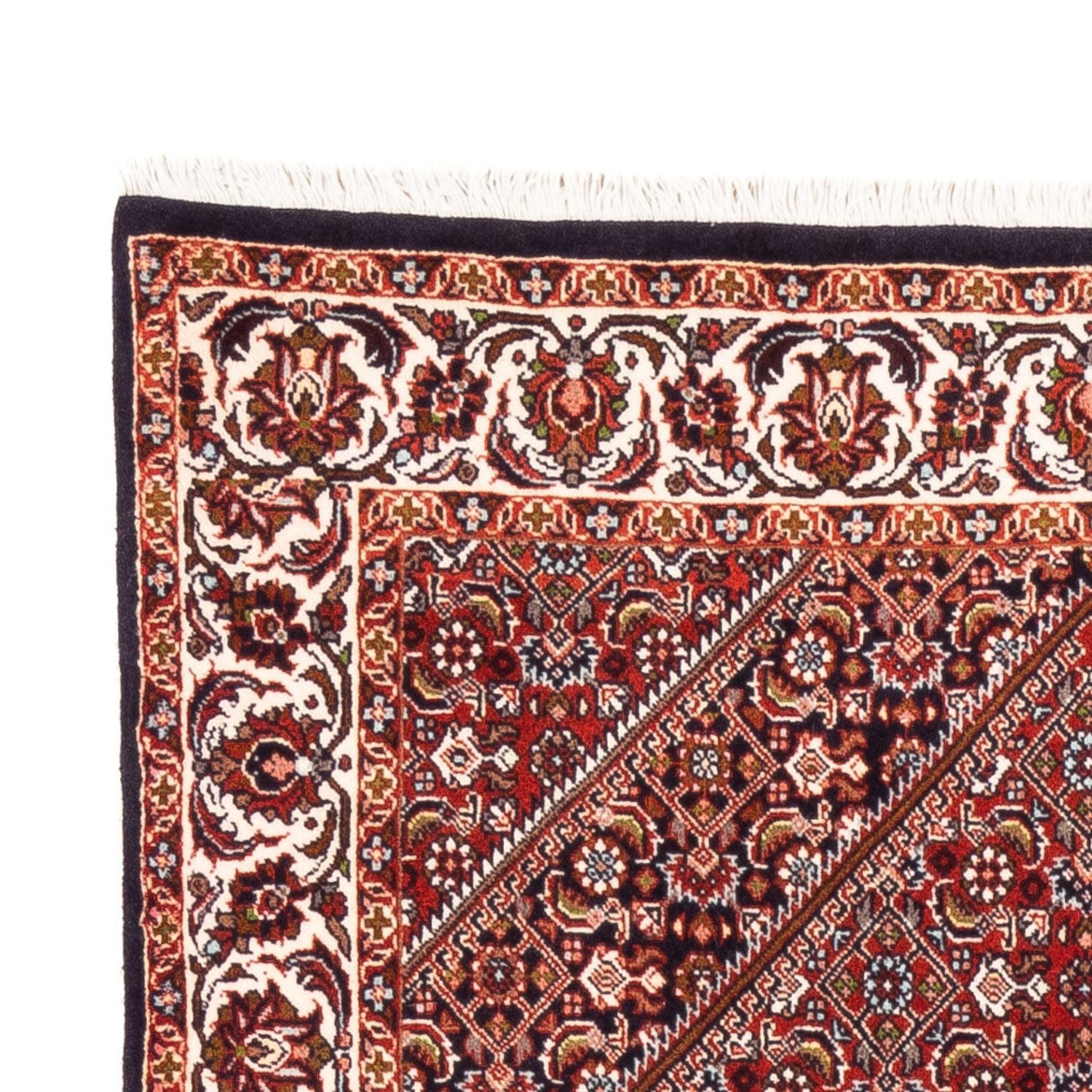 Persisk tæppe - Bijar - Royal - 177 x 107 cm - rød