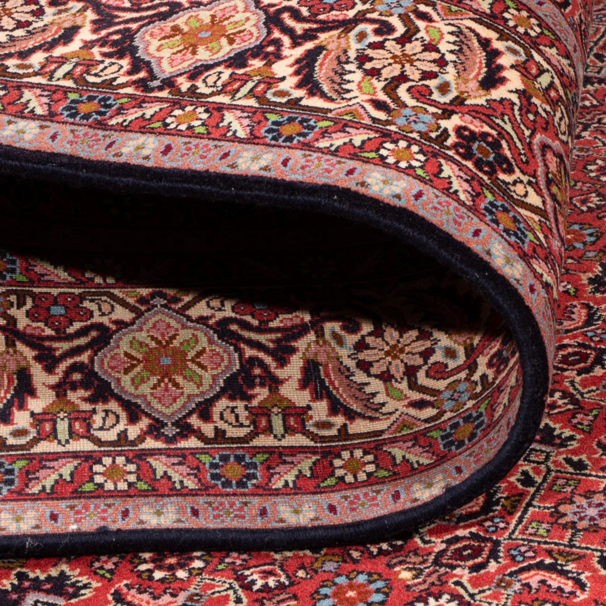 Persisk tæppe - Bijar - Royal - 296 x 197 cm - rød