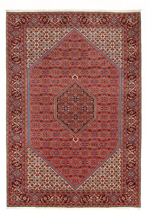 Persisk tæppe - Bijar - Royal - 301 x 200 cm - rød