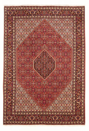 Persisk tæppe - Bijar - Royal - 300 x 200 cm - rød