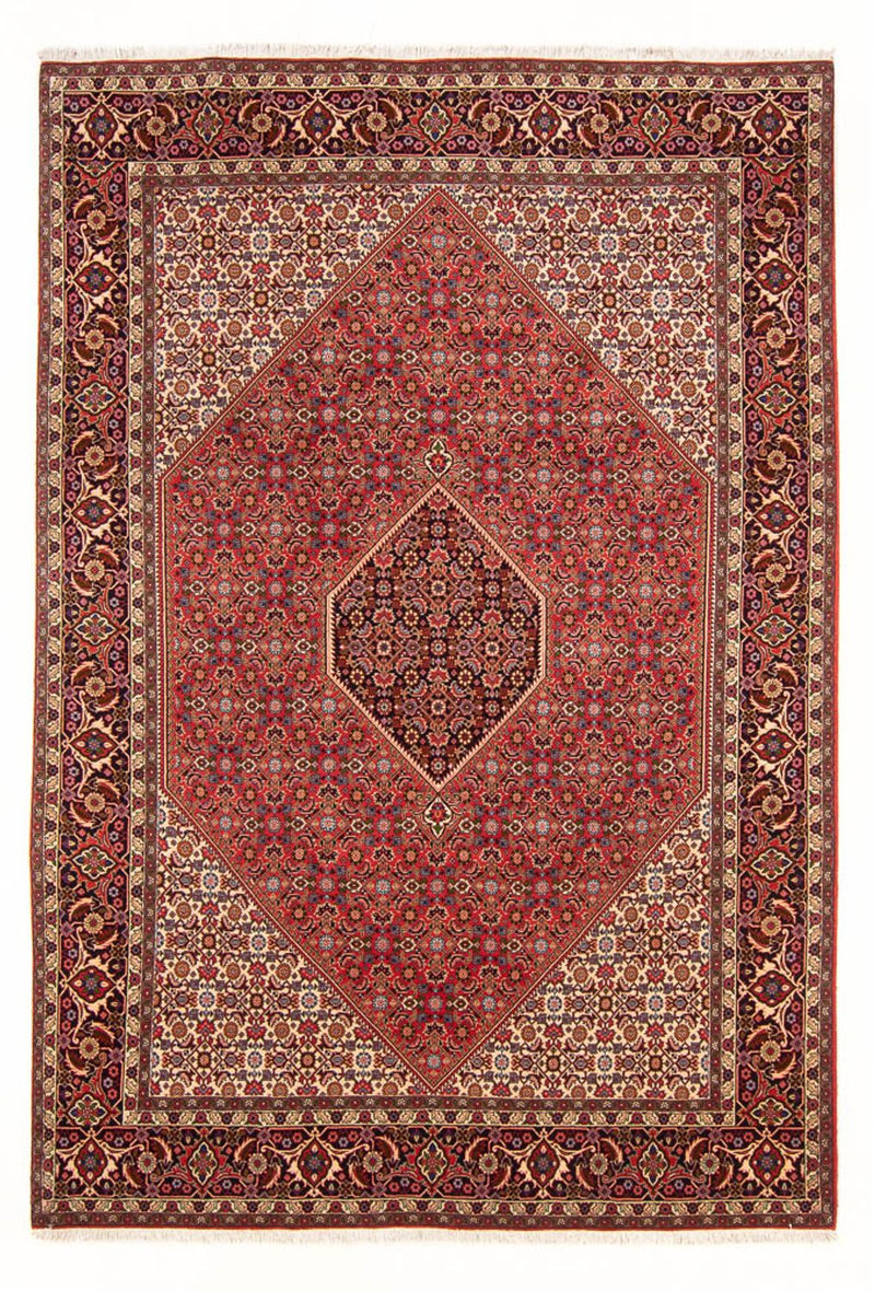 Persisk tæppe - Bijar - Royal - 300 x 200 cm - rød