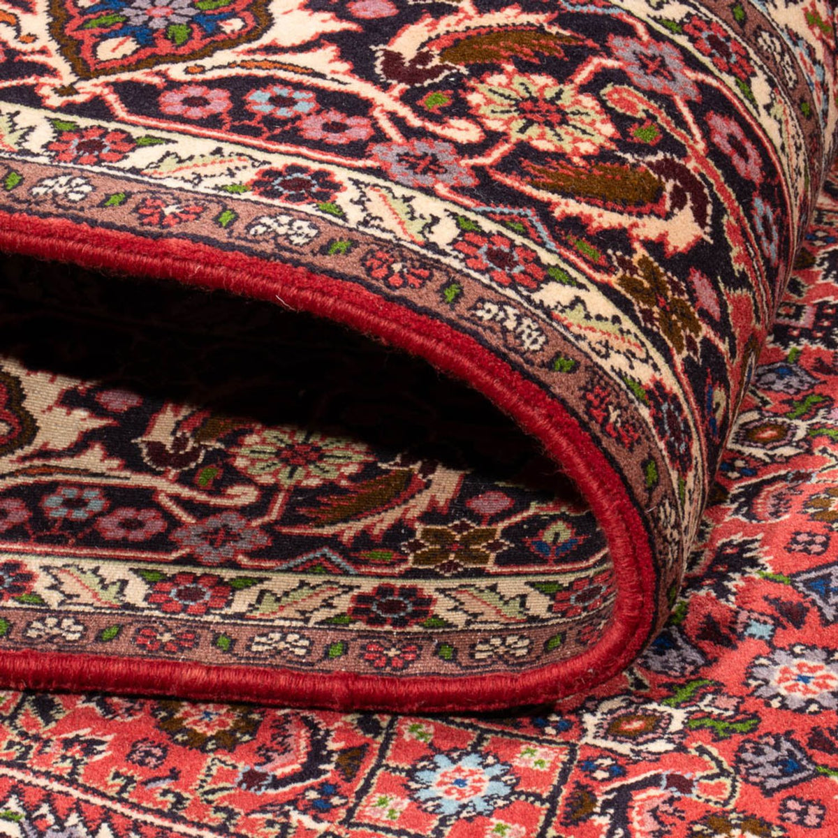 Persisk tæppe - Bijar - Royal - 300 x 200 cm - rød