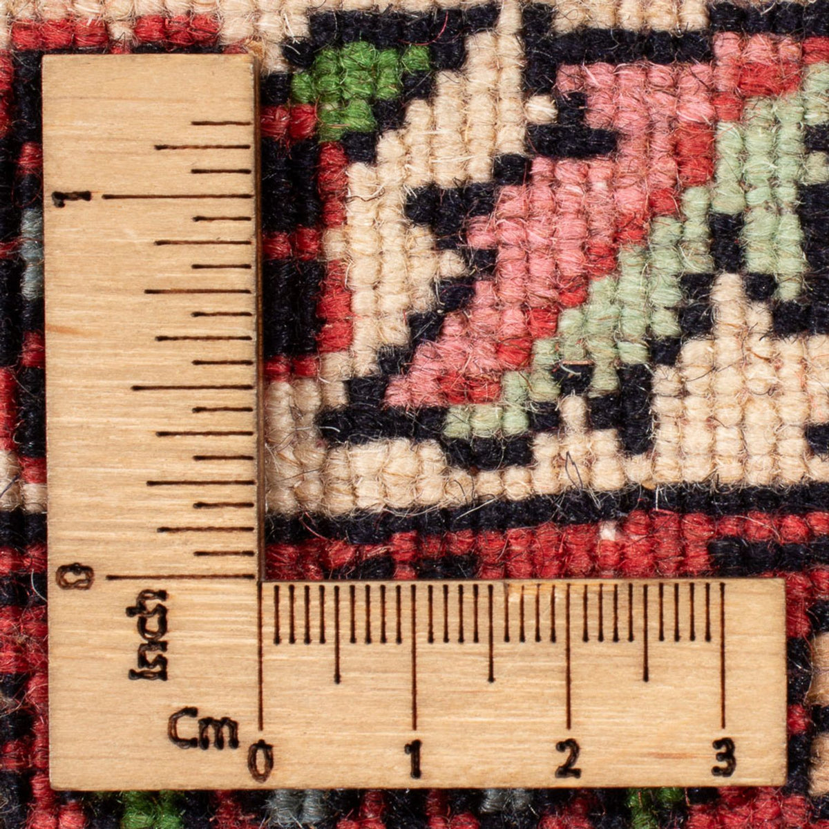 Persisk tæppe - Bijar - Royal - 293 x 200 cm - rød