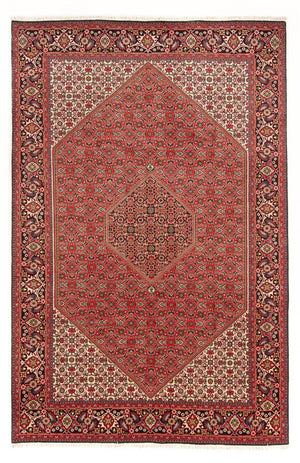 Persisk tæppe - Bijar - Royal - 298 x 197 cm - rød