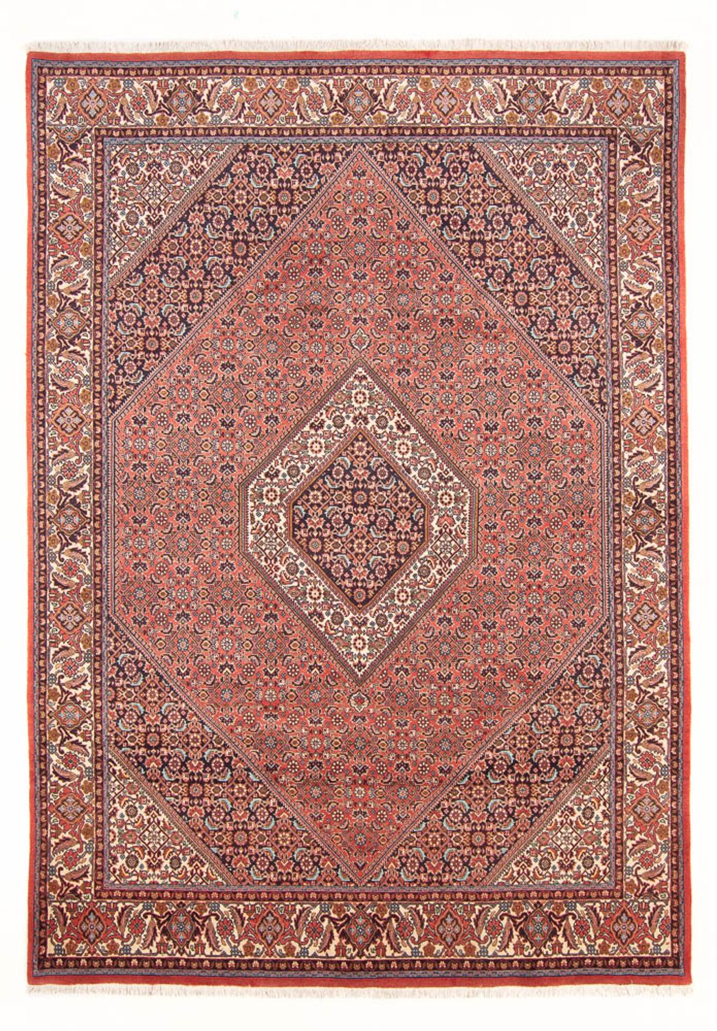 Persisk tæppe - Bijar - Royal - 290 x 200 cm - rød
