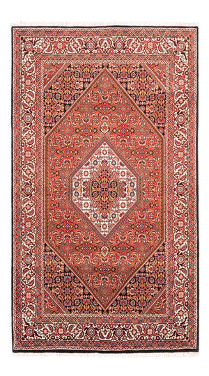 Persisk tæppe - Bijar - Royal - 182 x 110 cm - rød