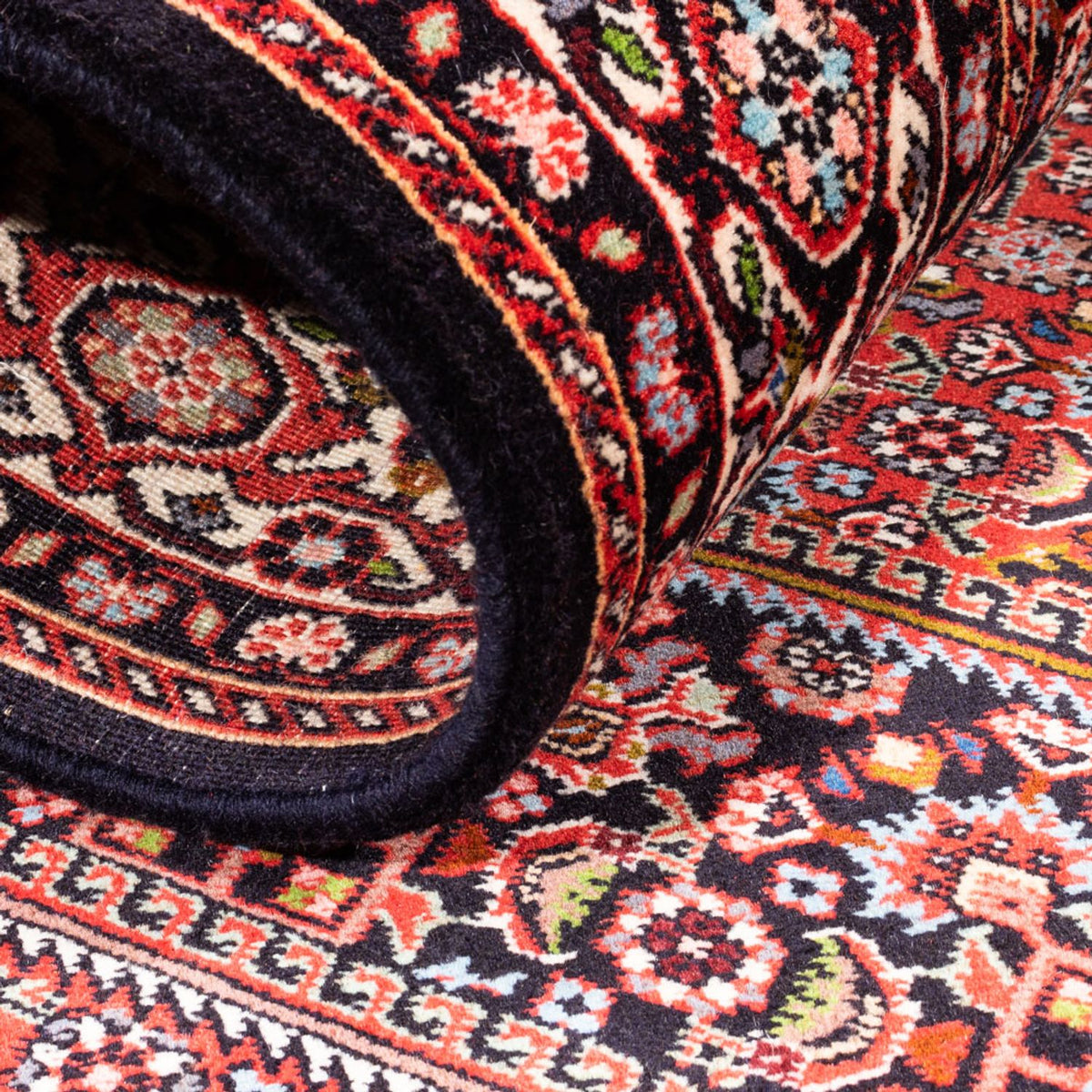 Persisk tæppe - Bijar - Royal - 182 x 110 cm - rød