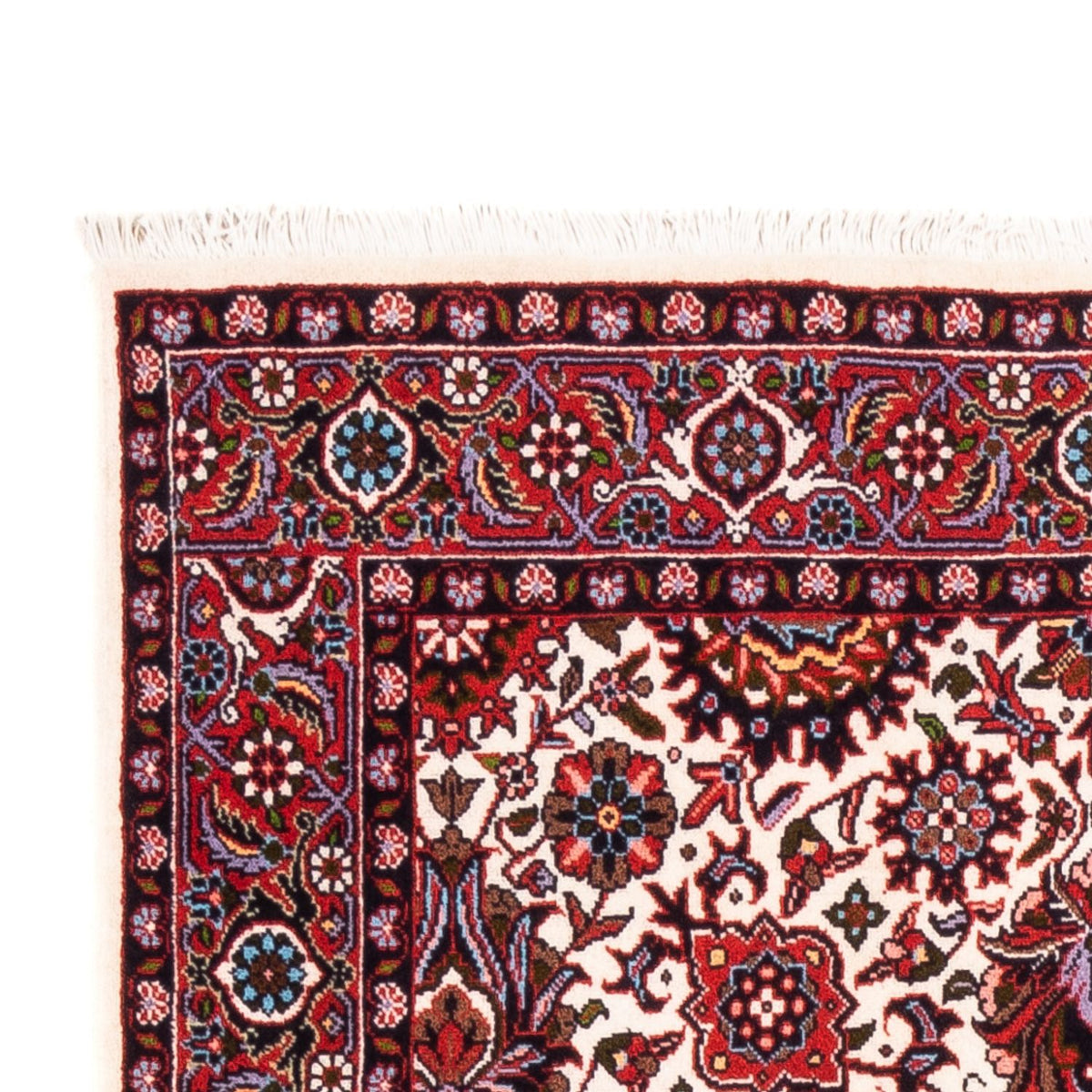 Løber Persisk tæppe - Bijar - Royal - 190 x 106 cm - creme