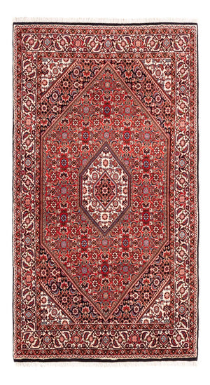 Persisk tæppe - Bijar - Royal - 184 x 108 cm - rød