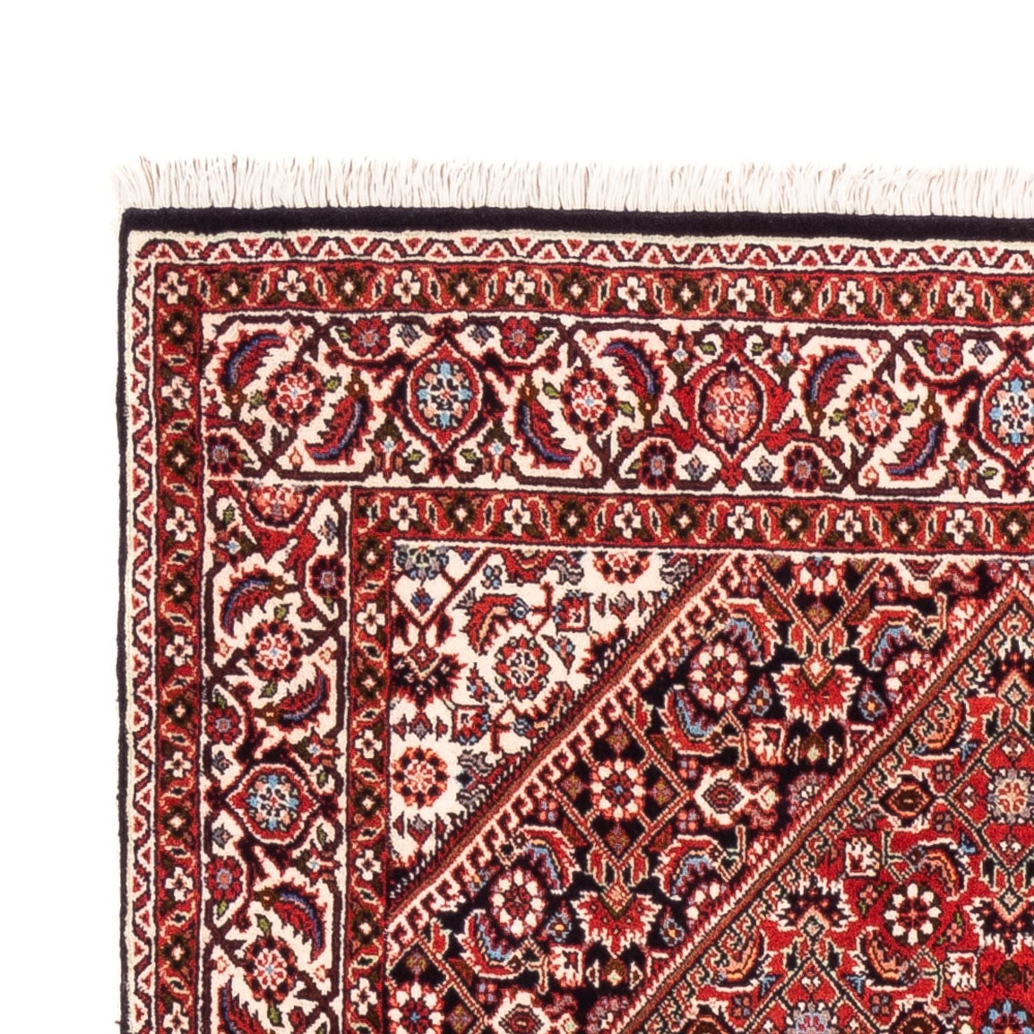 Persisk tæppe - Bijar - Royal - 184 x 108 cm - rød