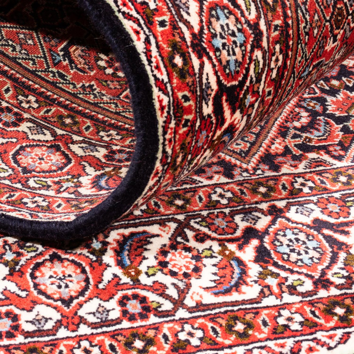 Persisk tæppe - Bijar - Royal - 184 x 108 cm - rød