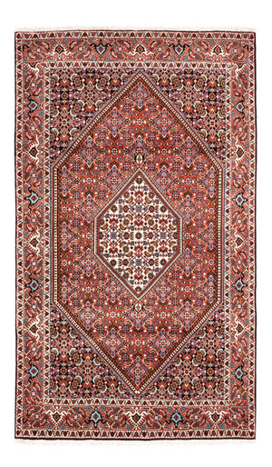 Persisk tæppe - Bijar - Royal - 180 x 112 cm - rød