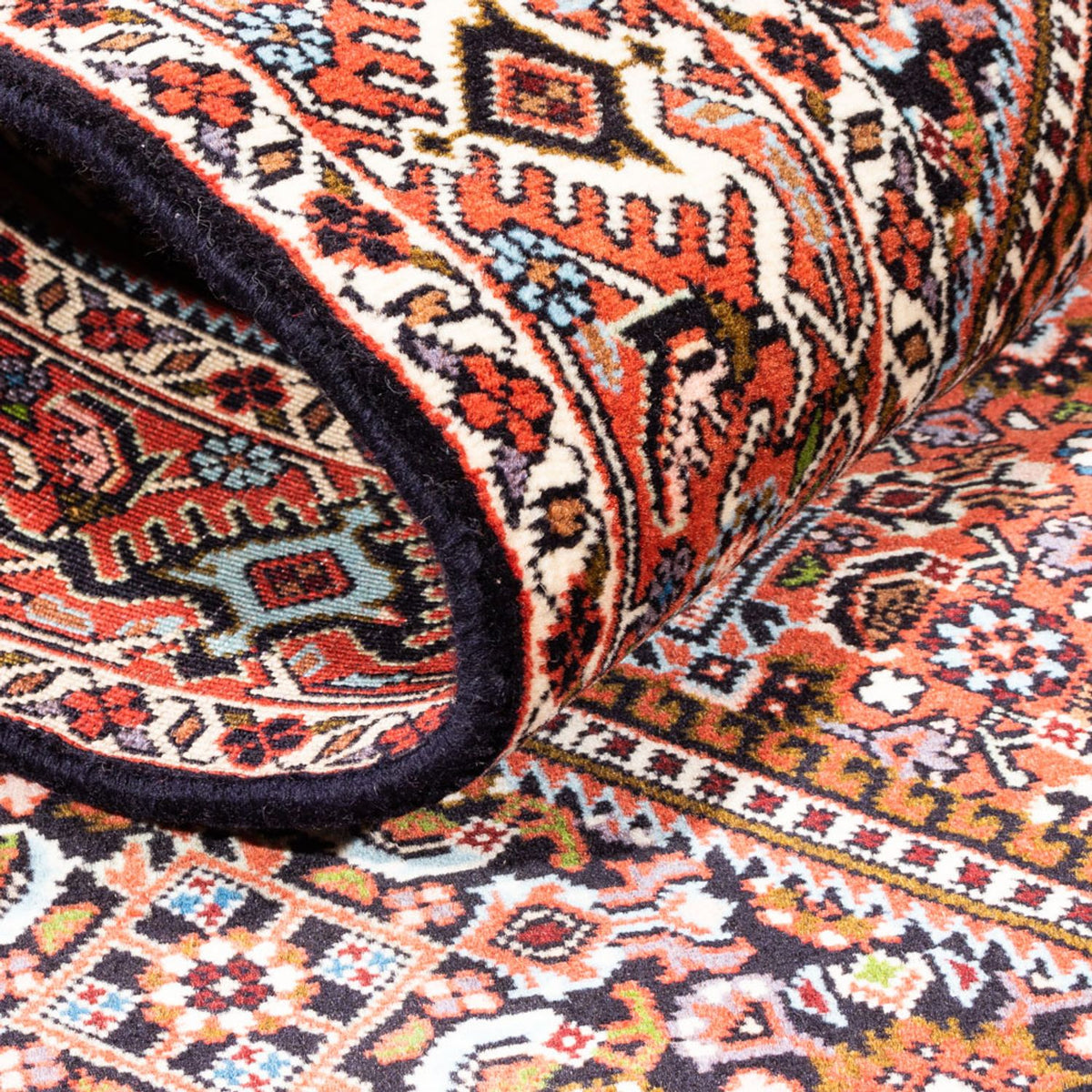 Persisk tæppe - Bijar - Royal - 180 x 112 cm - rød