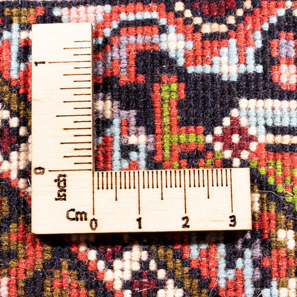 Persisk tæppe - Bijar - Royal - 180 x 112 cm - rød