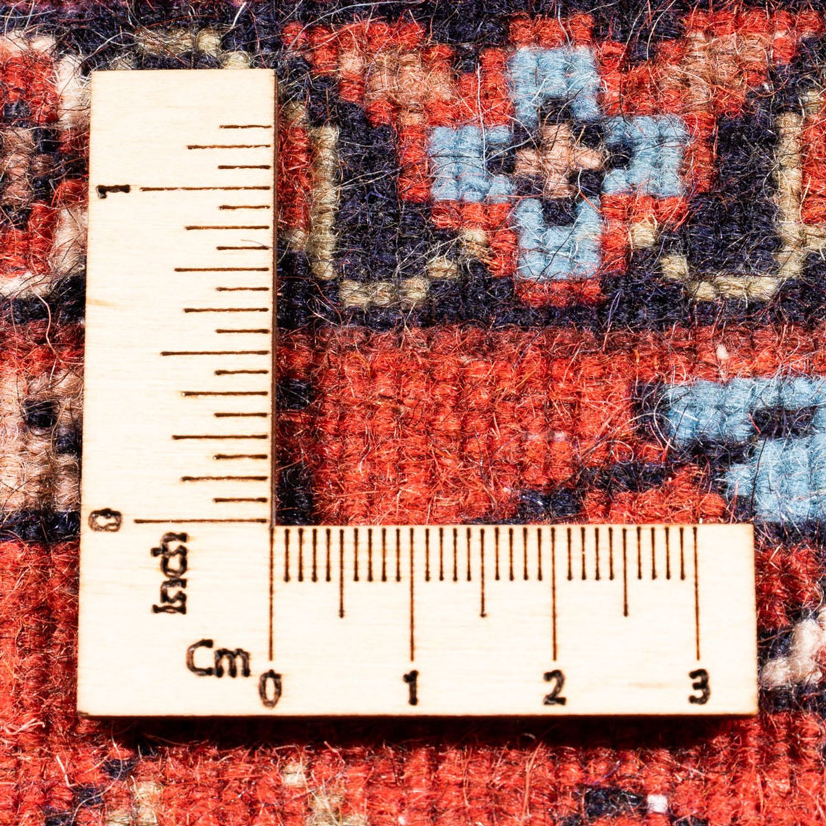 Persisk tæppe - Bijar - Royal - 182 x 110 cm - rød