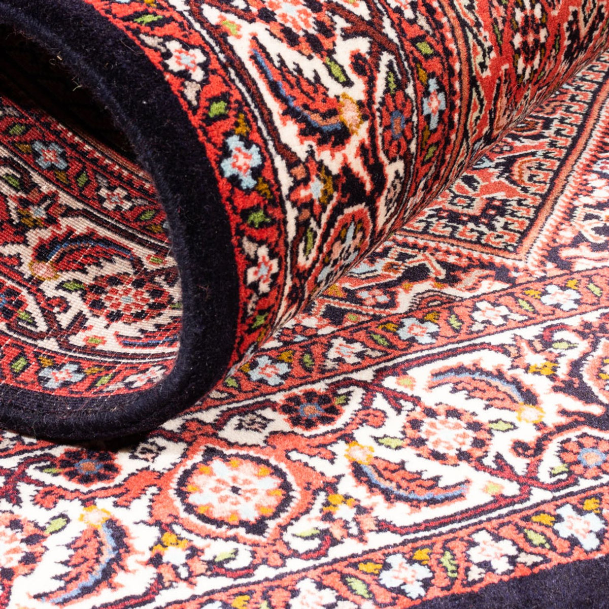 Persisk tæppe - Bijar - Royal - 166 x 110 cm - rød