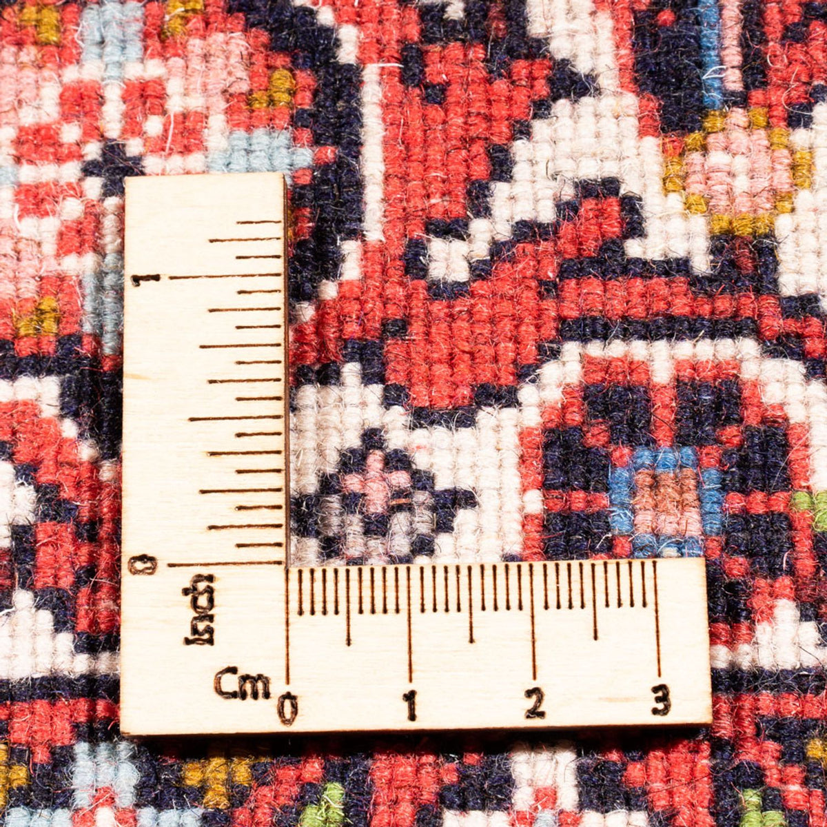 Persisk tæppe - Bijar - Royal - 166 x 110 cm - rød