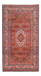 Persisk tæppe - Bijar - Royal - 180 x 107 cm - rød