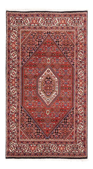 Persisk tæppe - Bijar - Royal - 174 x 107 cm - rød