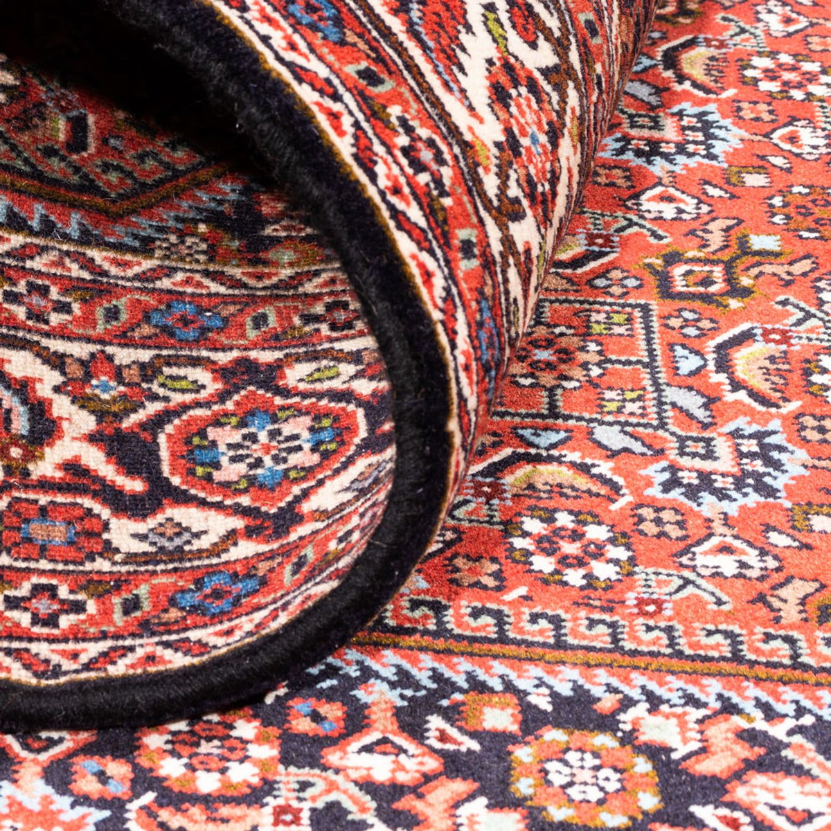 Persisk tæppe - Bijar - Royal - 174 x 107 cm - rød