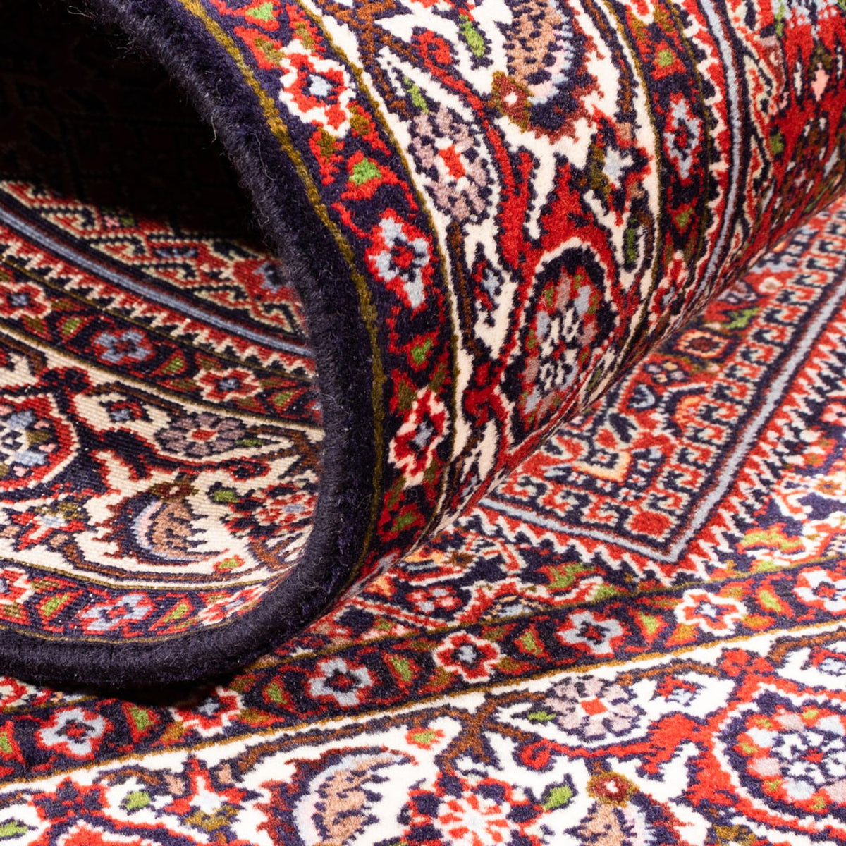 Løber Persisk tæppe - Bijar - Royal - 185 x 104 cm - rød