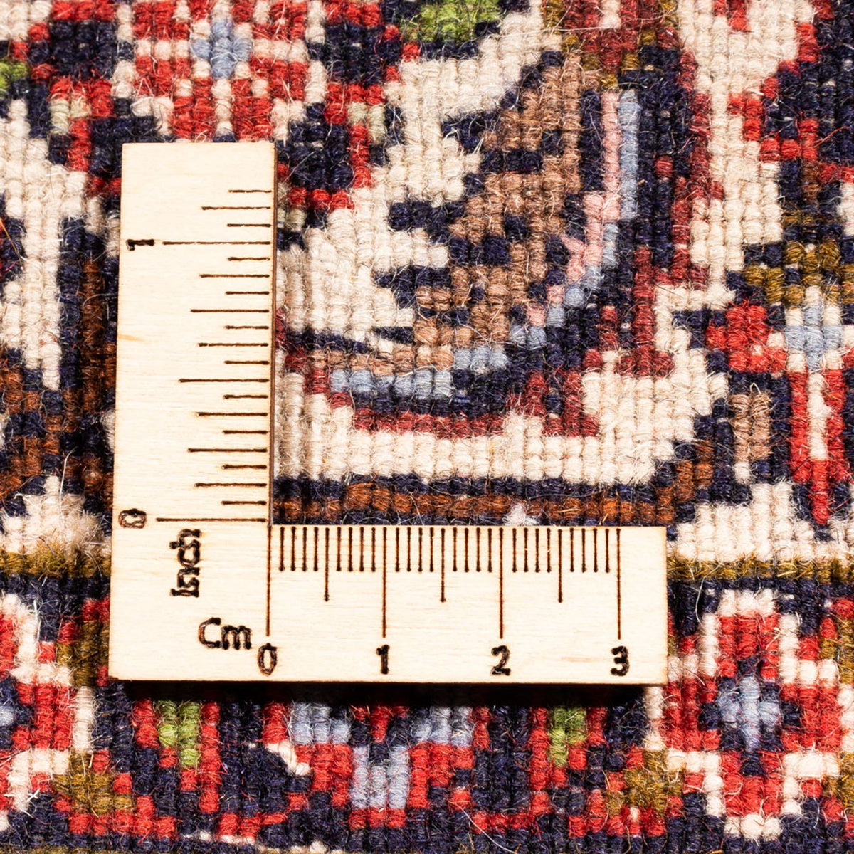 Løber Persisk tæppe - Bijar - Royal - 185 x 104 cm - rød