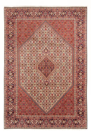 Persisk tæppe - Bijar - Royal - 298 x 200 cm - rød