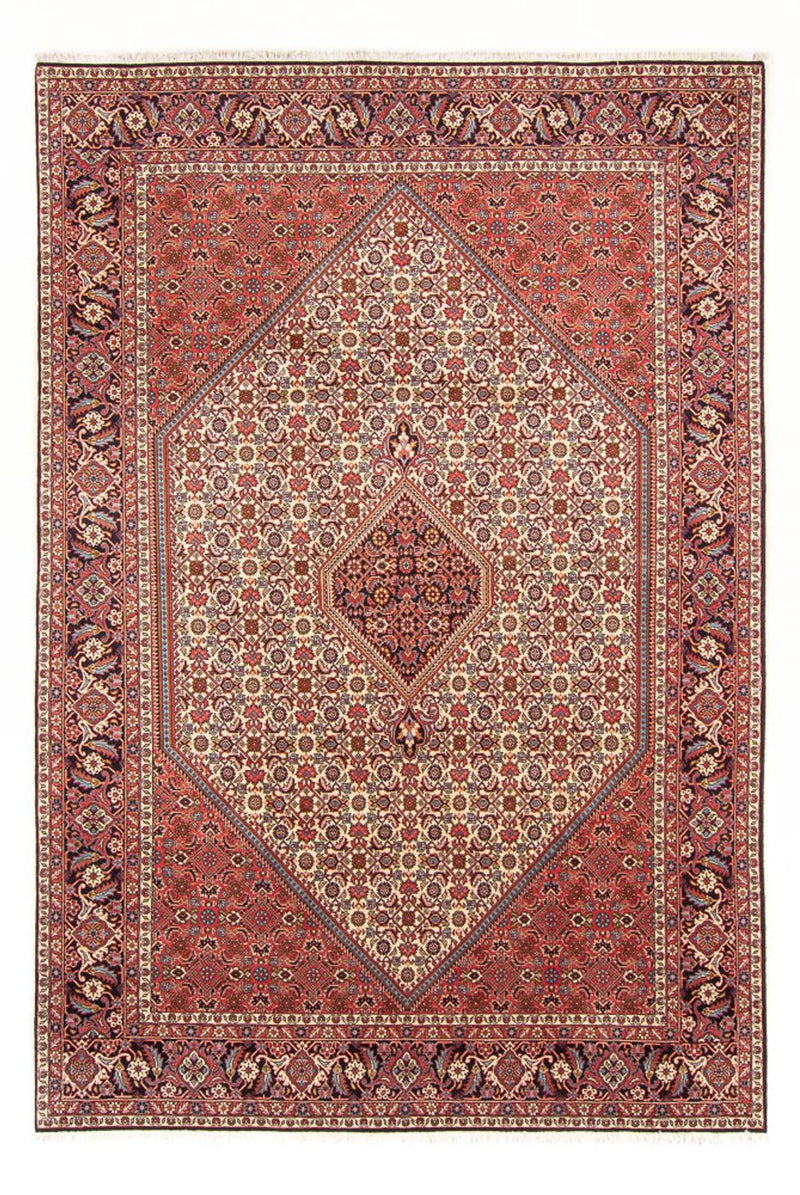 Persisk tæppe - Bijar - Royal - 298 x 200 cm - rød