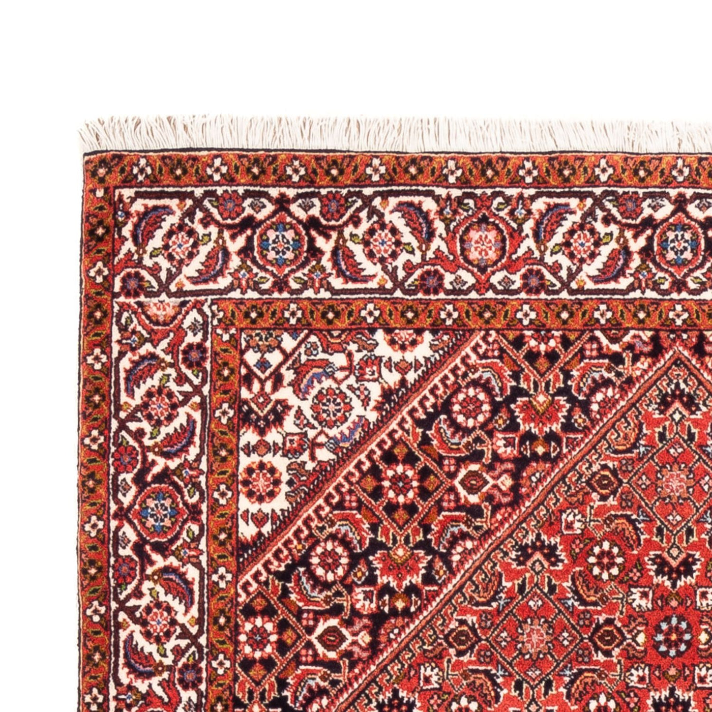 Persisk tæppe - Bijar - Royal - 176 x 108 cm - rød