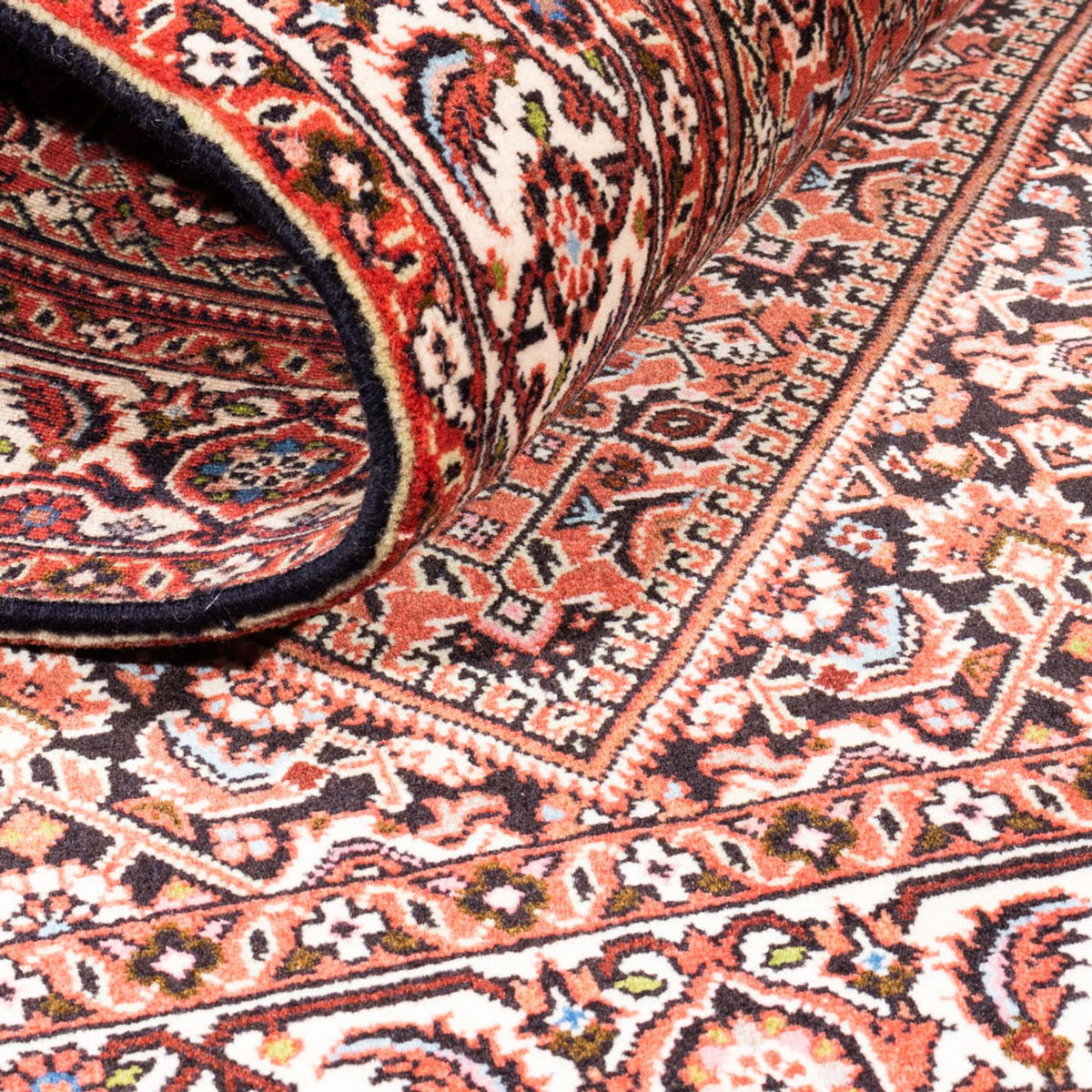 Persisk tæppe - Bijar - Royal - 187 x 107 cm - rød