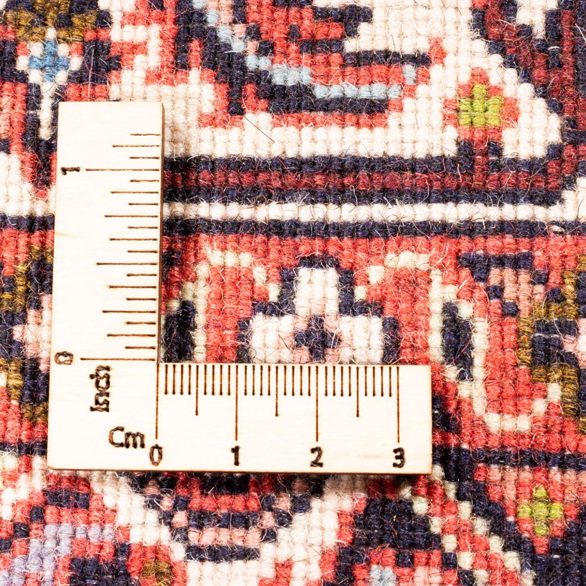 Persisk tæppe - Bijar - Royal - 187 x 107 cm - rød