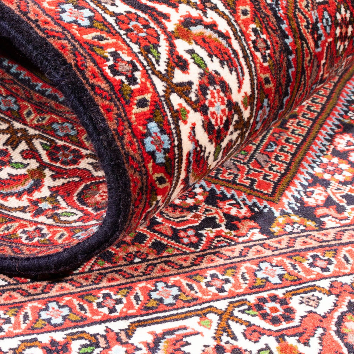 Persisk tæppe - Bijar - Royal - 183 x 110 cm - rød