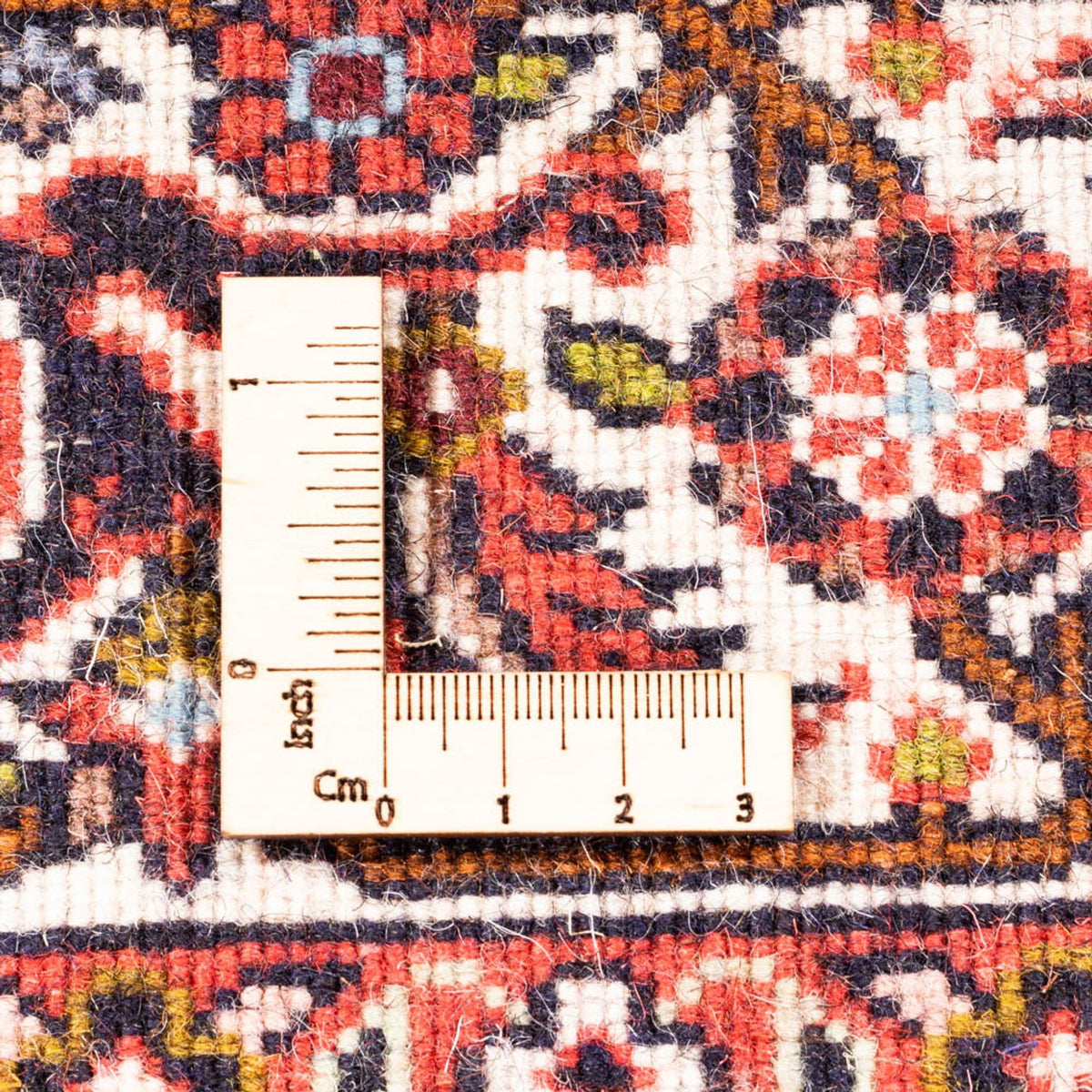 Persisk tæppe - Bijar - Royal - 174 x 110 cm - rød