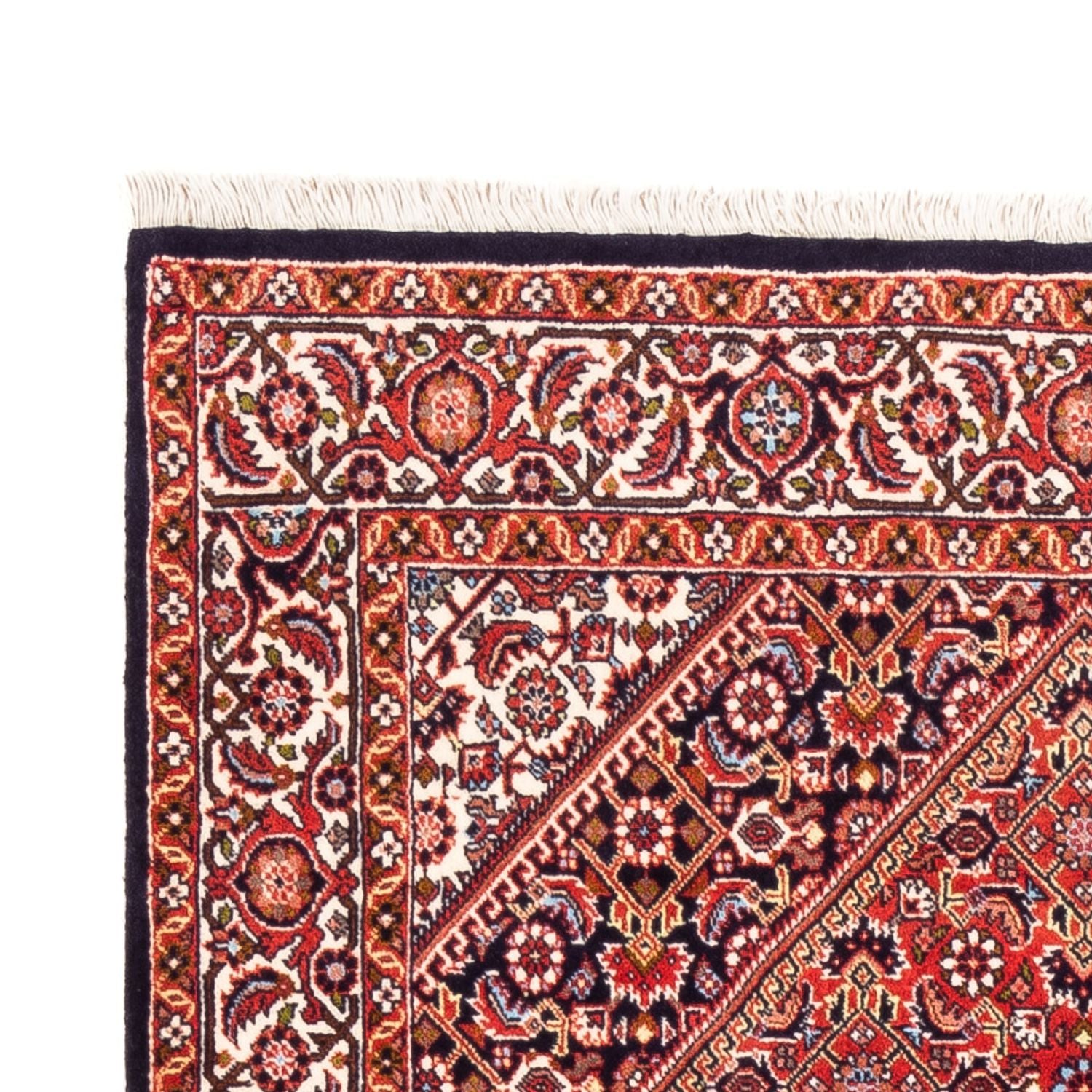 Persisk tæppe - Bijar - Royal - 174 x 108 cm - rød