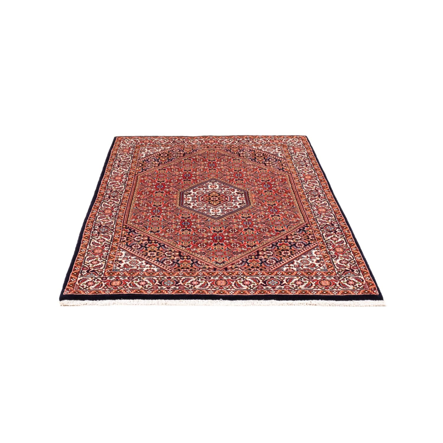 Persisk tæppe - Bijar - Royal - 174 x 108 cm - rød